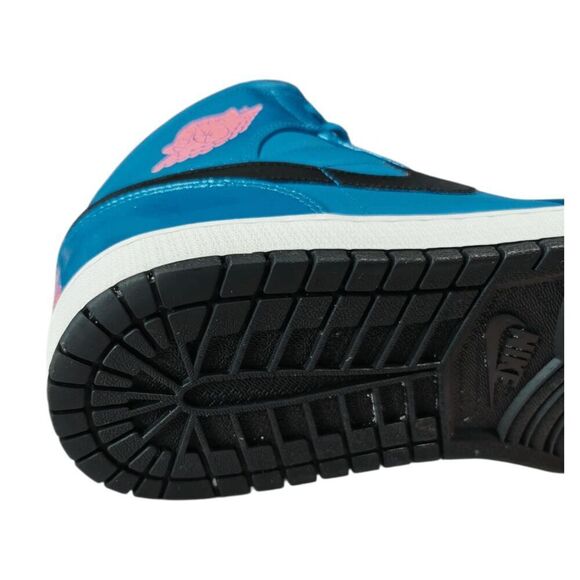 NIKE Air Jordan 1 Retro Mid \'Sport Blue\' Sneakers Size 13 main image 2